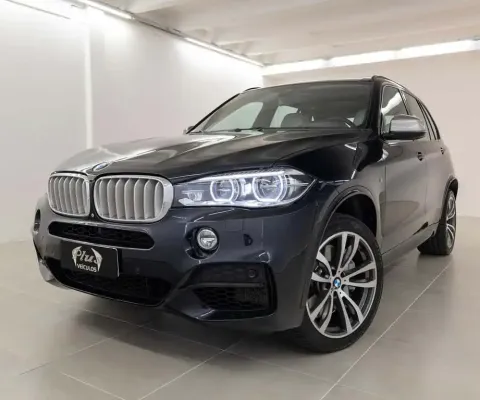 BMW X5 3.0 4X4 M50D TURBO DIESEL - Preta - 2015/2016