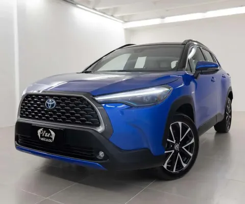 Toyota Corolla CROSS 1.8 HYBRID XRX    - Azul - 2023/2024