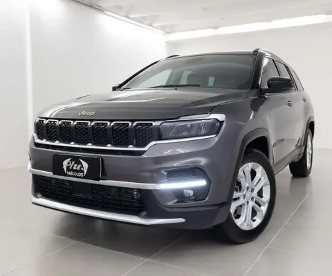 Jeep Commander 1.3 T270 TURBO LONGITUDE - Cinza - 2024/2025