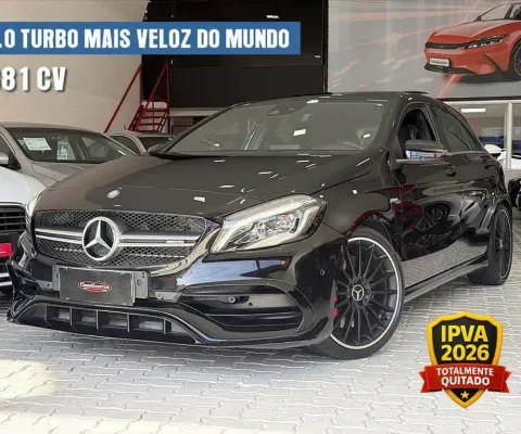 Mercedes-benz a 45 amg 2.0 16v turbo gasolina 4p automatizado