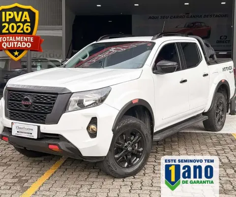 Nissan frontier 2.3 16v turbo diesel attack cd 4x4 automático