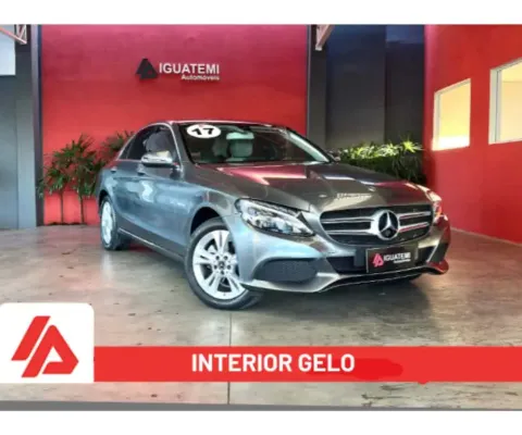 Mercedes-benz C 180 2017 1.6 cgi 16v turbo flex 4p automático