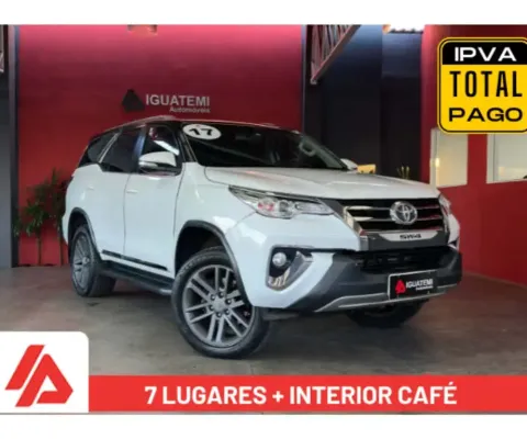 Toyota Hilux sw4 2017 2.7 sr 7 lugares 4x2 16v flex 4p automático