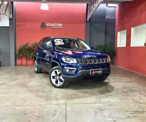 Jeep Compass 2019 2.0 16v diesel longitude 4x4 automático