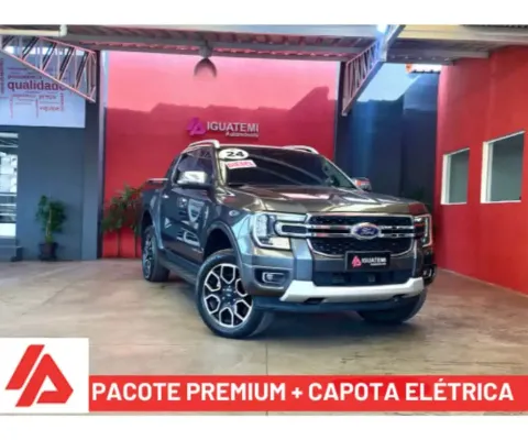 Ford Ranger 2024 3.0 v6 turbo diesel cd limited 4x4 automático