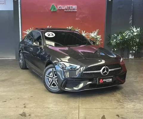 Mercedes-benz C 200 2023 1.5 eq boost híbrido amg line 9g-tronic
