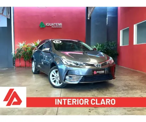 Toyota Corolla 2018 2.0 xei 16v flex 4p automático