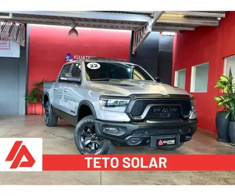 Ram 1500 2022 5.7 v8 gasolina rebel cd 4x4 automático