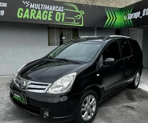 GRAND LIVINA SL AUTOMATICA 7 LUGARES COM BANCOS EM COURO RODAS DE LIGA LEVE TODA REVISADA COM MANUAL