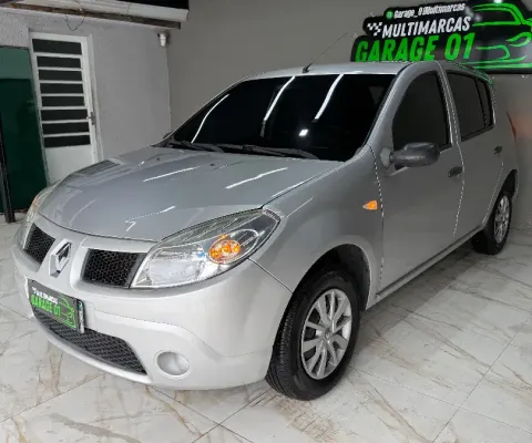 ENTRADA + PARCELAS DE 799,00 (sujeito a análise de crédito)  SANDERO AUTHENTIQUE 1.0  ️ANO 2009 ️PNE