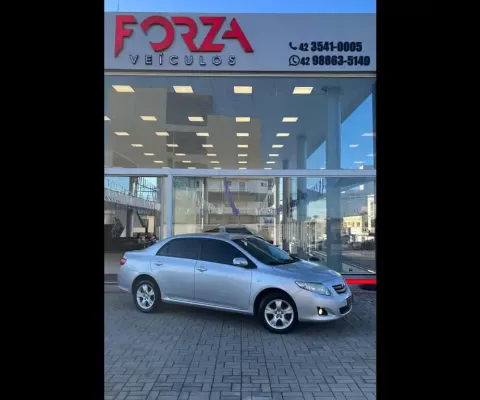 Toyota Corolla XEi 2.0 Flex 16V Aut.  - Prata - 2011/2011