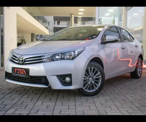 Toyota Corolla XEi 2.0 Flex 16V Aut.  - Prata - 2016/2017