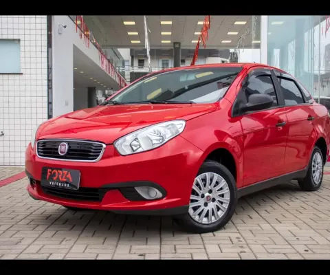 Fiat Grand Siena ATTRACTIVE 1.0 Flex 8V 4p  - Vermelha - 2018/2018
