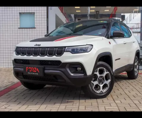 Jeep Compass TRAILHAWK TD350 2.0 4x4 Die. Aut - Branca - 2022/2023