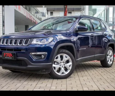Jeep Compass LONGITUDE 2.0 4x2 Flex 16V Aut.  - Azul - 2020/2021