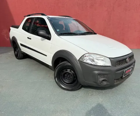 Fiat Strada cabine dupla 1.4 com ar e direção apenas 69 mil km