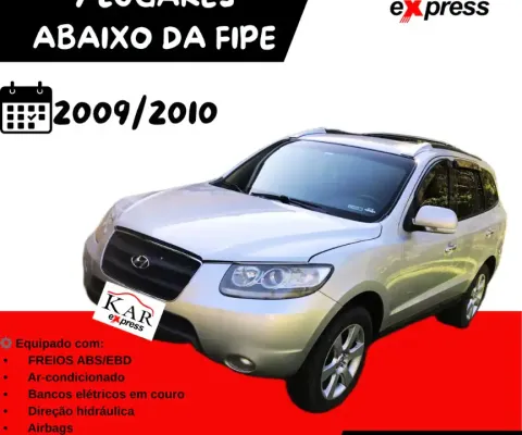 LINDA SANTA FÉ / ABAIXO DA TABELA / CARRO IMPECÁVEL / FINANCIO