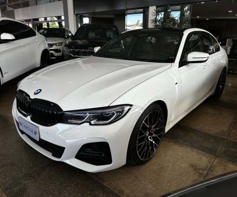 BMW 330i 2.0 16V TURBO GASOLINA M SPORT AUTOMÁTICO - Branca - 2019/2020