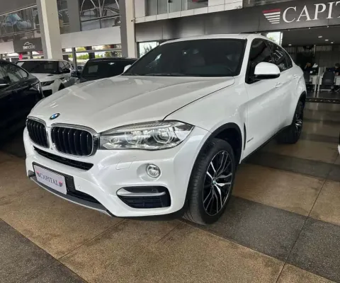 BMW X6 3.0 35I 4X4 COUPÉ 6 CILINDROS 24V GASOLINA 4P AUTOMÁTICO - Branca - 2017/2018