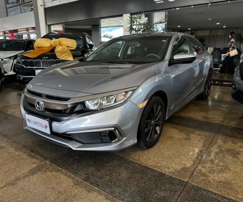 Honda Civic 2.0 16V FLEXONE LX 4P CVT - Prata - 2020/2020