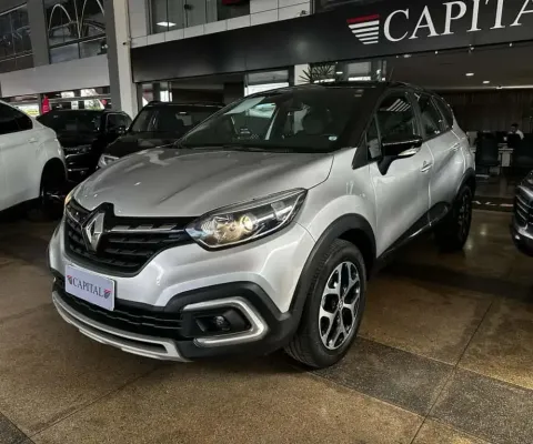 Renault Captur 1.3 TCE FLEX INTENSE X-TRONIC - Prata - 2021/2022