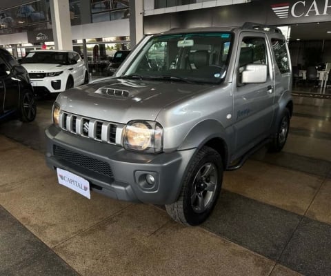 Suzuki Jimny 1.3 4ALL 4X4 16V GASOLINA 2P MANUAL - Prata - 2017/2018
