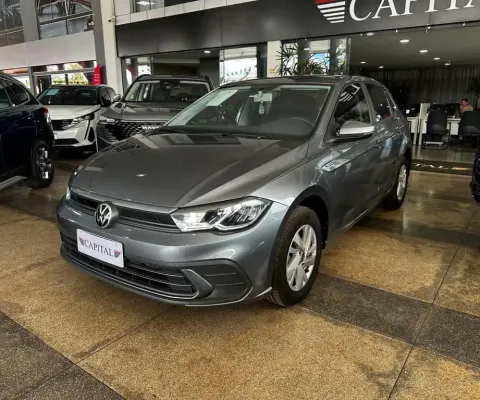 Volkswagen Polo 1.0 170 TSI COMFORTLINE AUTOMÁTICO - Cinza - 2024/2024