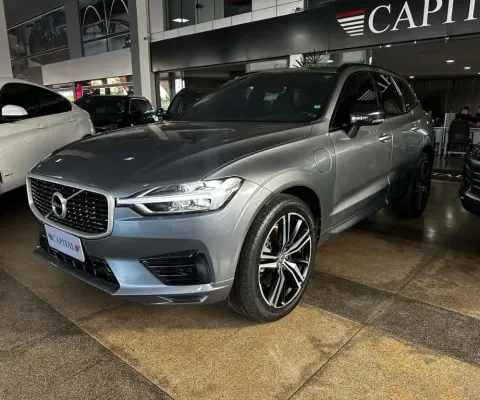 Volvo XC60 2.0 T8 HYBRID R-DESIGN AWD GEARTRONIC - Cinza - 2020/2020