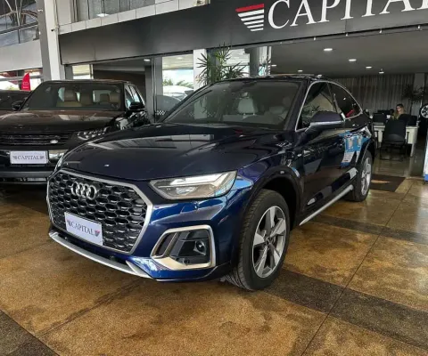 Audi Q5 2.0 55 TFSIE PHEV SPORTBACK PERFORMANCE QUATTRO S TRONIC - Azul - 2022/2022