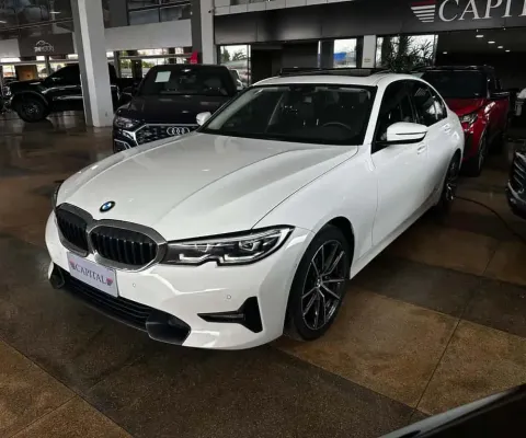 BMW 320i 2.0 16V TURBO GASOLINA SPORT GP AUTOMÁTICO - Branca - 2020/2021