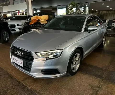 Audi A3 1.4 TFSI SEDAN AMBIENTE 16V FLEX 4P TIPTRONIC - Prata - 2018/2018