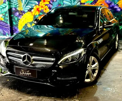Mercedes-Benz Mercedes M.BENZ I/ C180  - Preta - 2015/2015