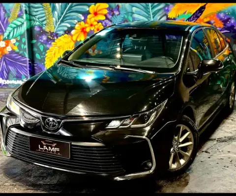 Toyota Corolla GLI 20 - Preta - 2022/2023