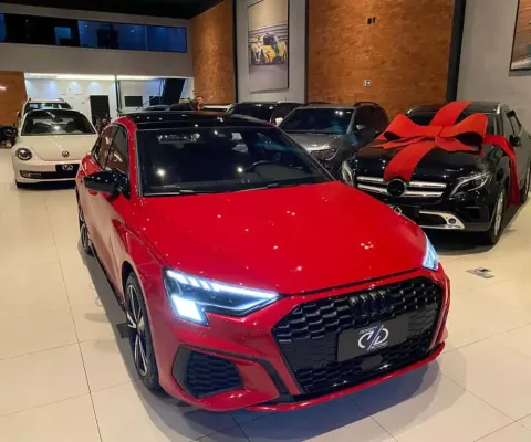 Audi A3 2022 2.0 40 tfsi gasolina sedan performance black s-tronic