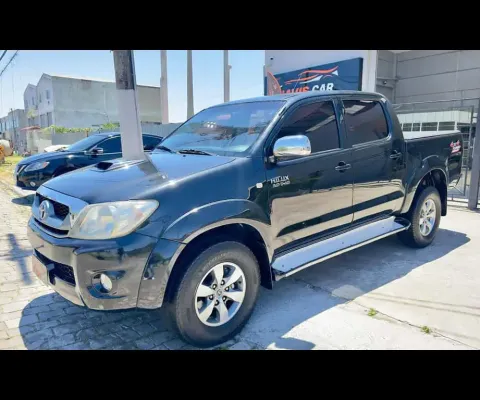 Toyota Hilux CD SRV D4-D 4x4 3.0 TDI Dies - Preta - 2009/2009