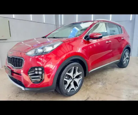Kia Sportage EX 2.0 16V/ 2.0 16V Flex Aut. - Vermelha - 2018/2019