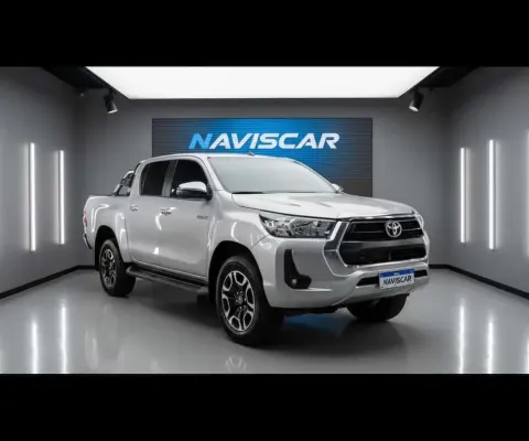 Toyota Hilux CD SRV 4x4 2.8 TDI Diesel Aut.  - Prata - 2023/2024