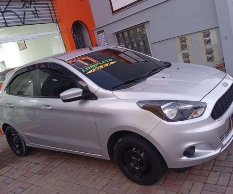 Ford KA 1.0 SE/SE Plus TiVCT Flex 5p  - Prata - 2016/2017