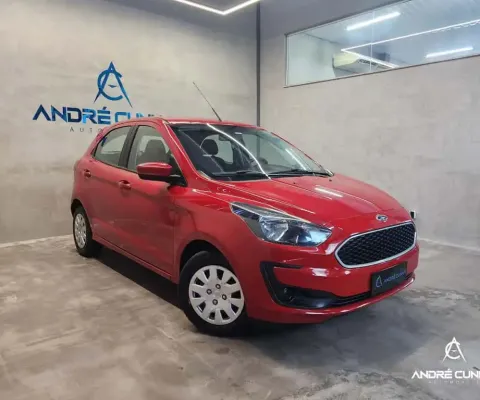 Ford KA 1.0 SE Flex 5p  - Vermelha - 2020/2021