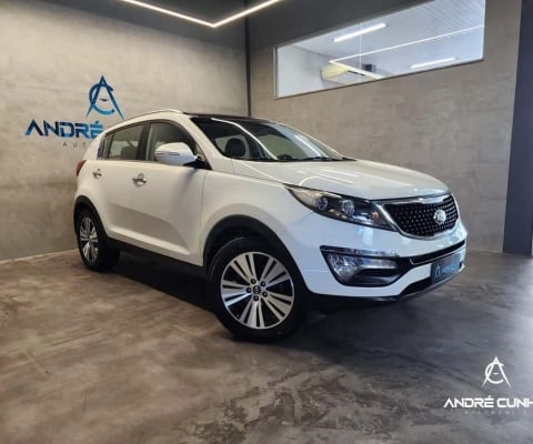 Kia Sportage EX 2.0 16V Flex Aut.  - Branca - 2014/2015