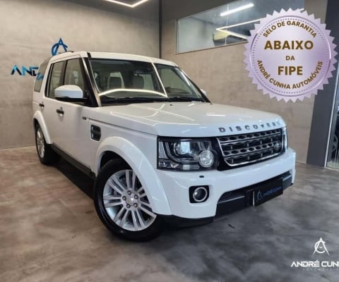 Land Rover Discovery SE 3.0 4x4 TDV6/SDV6 Die.Aut.  - Branca - 2014/2015