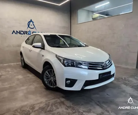 Toyota Corolla XEi 2.0 Flex 16V Aut. - Branca - 2015/2016