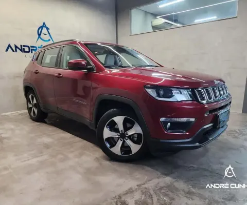 Jeep Compass LONGITUDE 2.0 4x2 Flex 16V Aut.  - Vermelha - 2018/2018