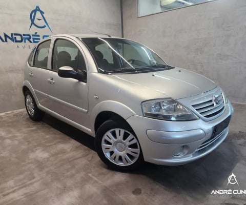 Citroën C3 GLX 1.4 Flex 8V 5p  - Prata - 2006/2006