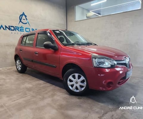 Renault Clio Expression 1.0 Hi-Power 16V 5p  - Vermelha - 2013/2014