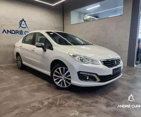 Peugeot 408 Roland Garros 1.6 TB Flex 16V 4p Aut  - Branca - 2017/2018