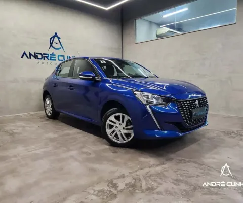 Peugeot 208 Active 1.6 Flex 16V 5p Aut.  - Azul - 2022/2023