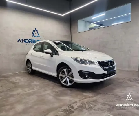 Peugeot 308 Griffe 1.6 Turbo 16V 5p Aut.  - Branca - 2016/2016