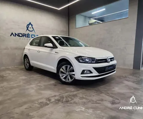 Volkswagen Polo Comfort. 200 TSI 1.0 Flex 12V Aut.  - Branca - 2018/2019
