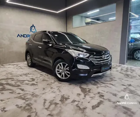 Hyundai Santa Fé GLS 3.3 V6 4X4 Tiptronic  - Preta - 2013/2014